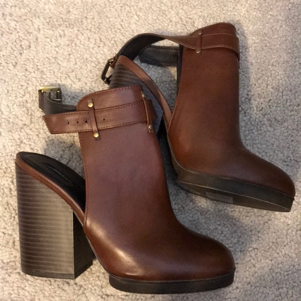 Forever 21 bootie heels